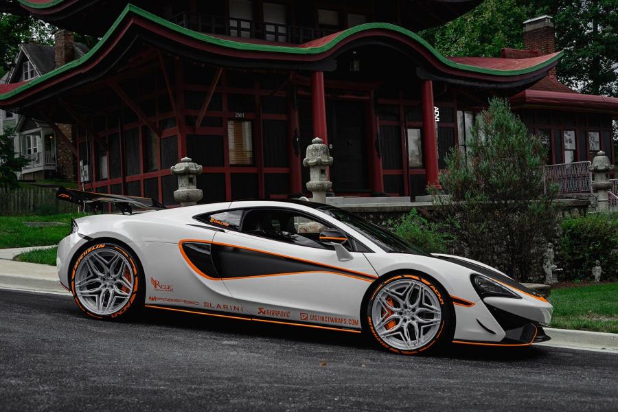  McLaren 570GT on ADV.1 Wheels (ADV005F M.V2 ADVANCED) 2019 года  (фото 7 из 14)